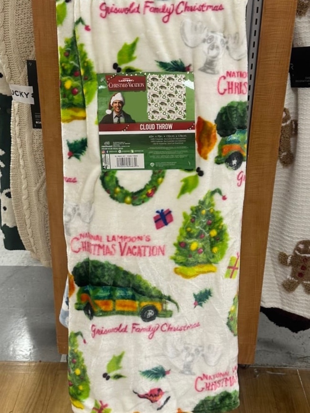 National Lampoon’s Christmas Vacation Cloud Throw Blanket